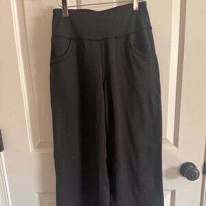 Promover Black Wide Leg Pants